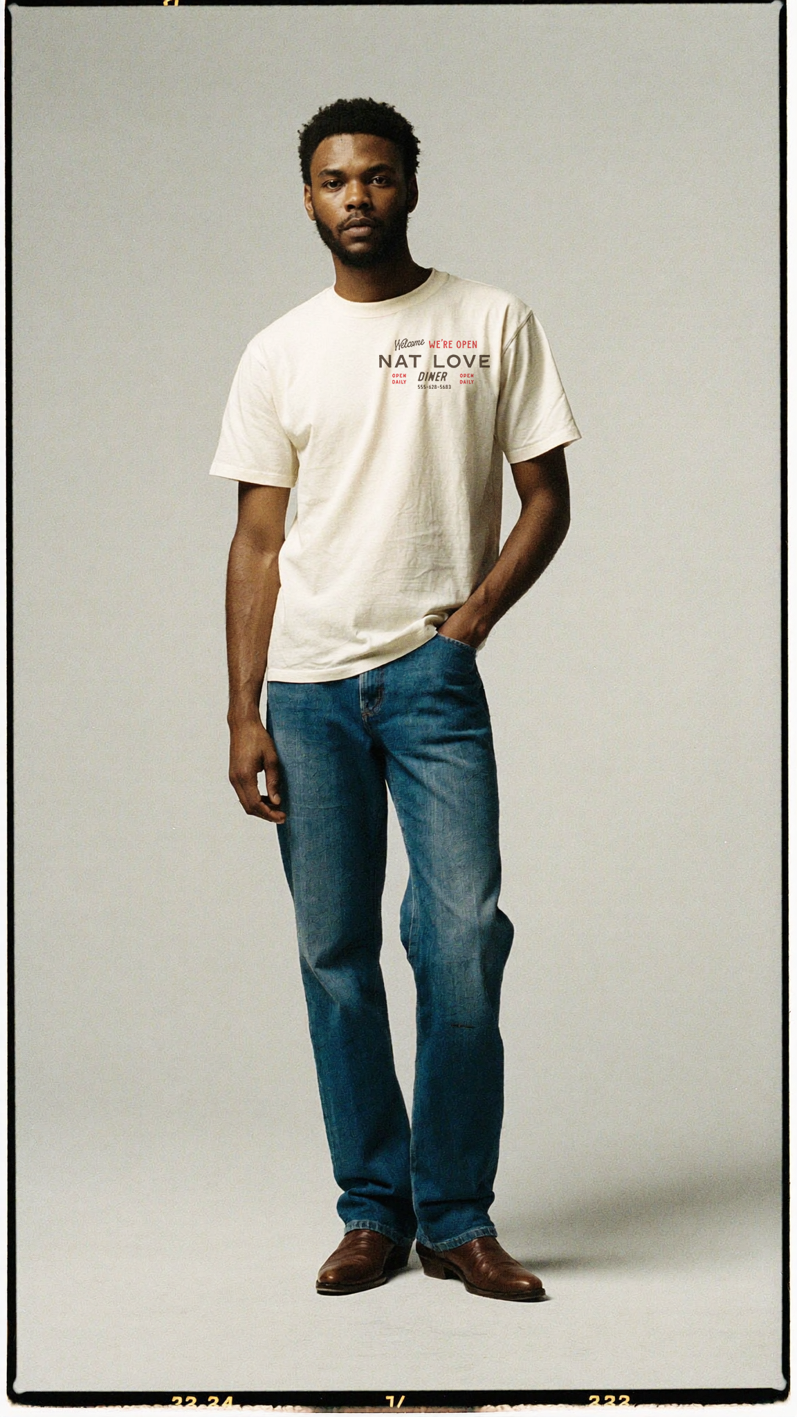 Nat Love Diner Tee
