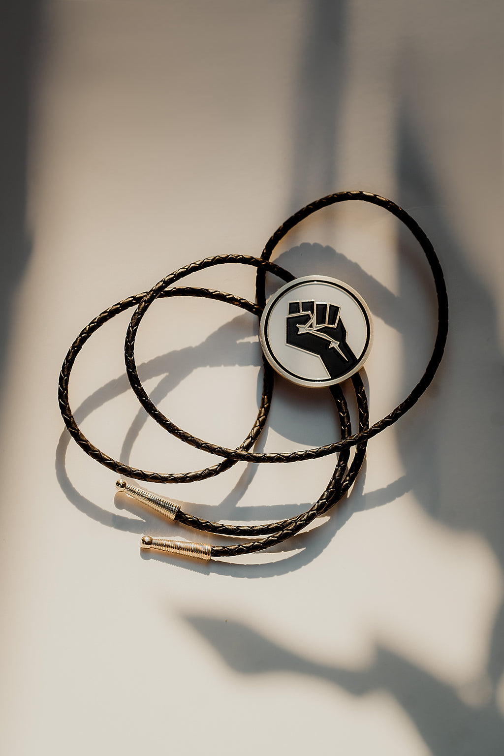 Original Black Power Fist Bolo Tie