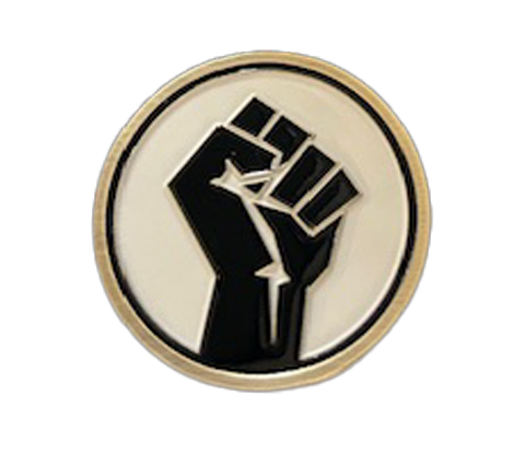 Original Black Power Fist Bolo Tie
