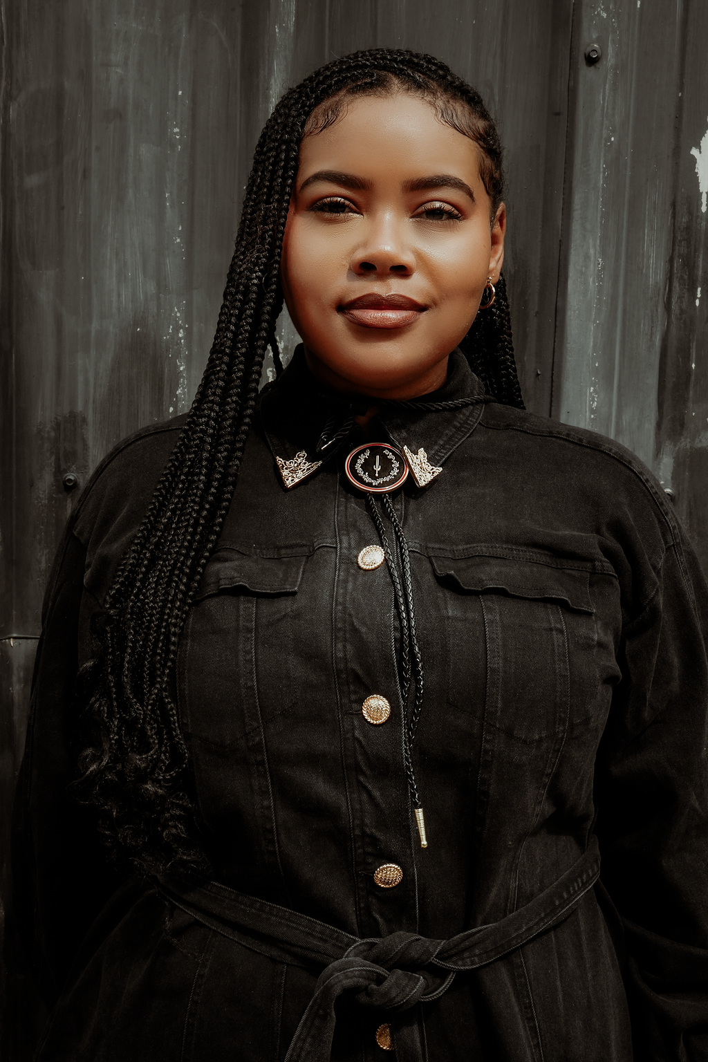 Black Heritage Flag Bolo Tie